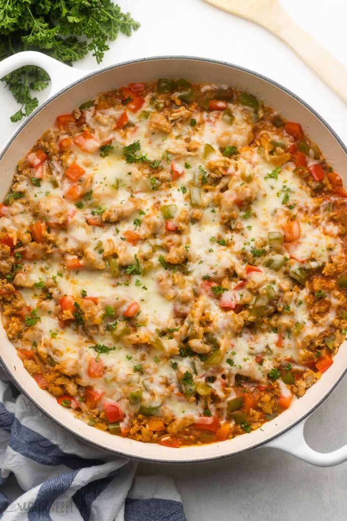 Stuffed Pepper Casserole The Recipe Rebel