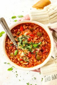 Stuffed Pepper Soup Carlsbad Cravings