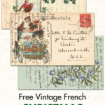 Free Vintage French Christmas Postcards